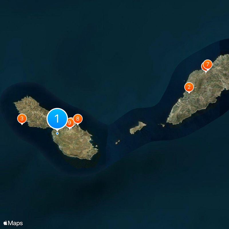Folegandros Map