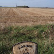 Milepost Opposite To Poplars Farm