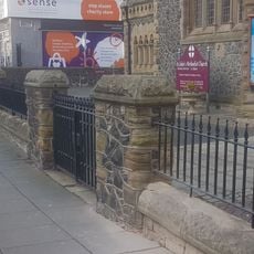 Dwarf Walls Piers & Gates to St John's Methodist Church