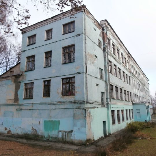 Здание, в котором в 1941-1945 гг. размещался военный госпиталь № 1031