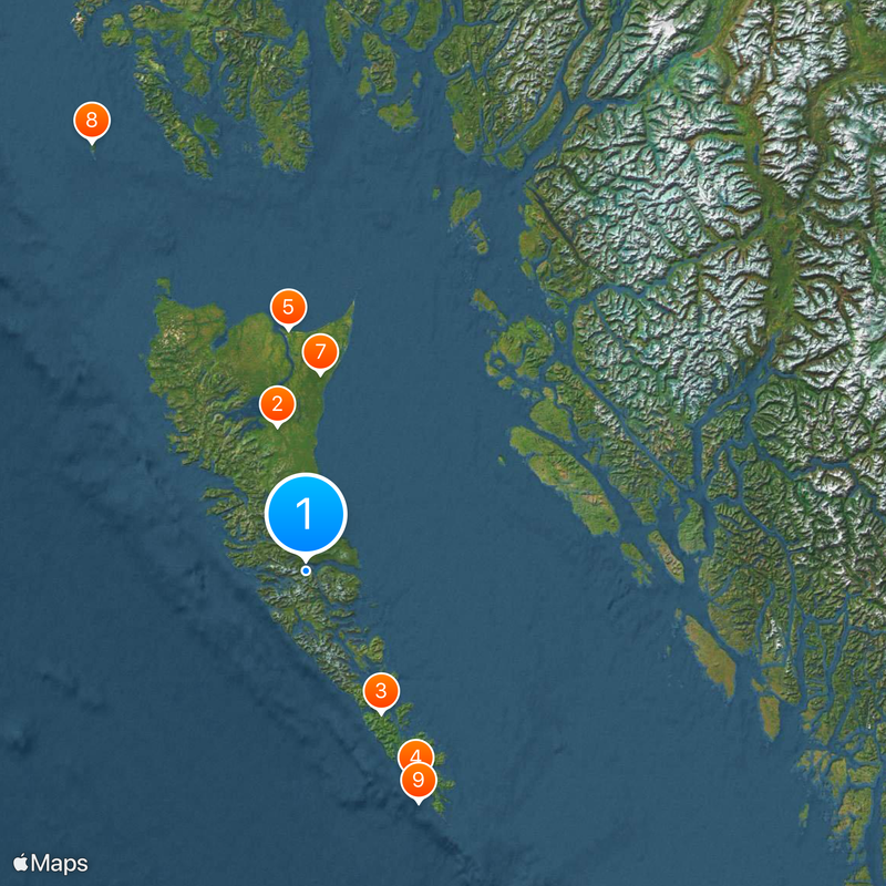 Haida Gwaii Map