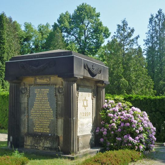 Kriegerdenkmal auf dem Neuen Jüdischen Friedhof, Dresden