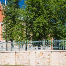 Fence of the church and cemetery in Orzesze-Woszczyce