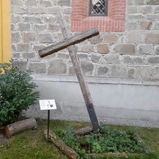 XIII. zastavení křížové cesty u kostela na Hluboké