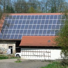 Vierseithof mit Wohnstallhaus, Scheune und zwei Seitengebäuden Vorwerkstraße 7