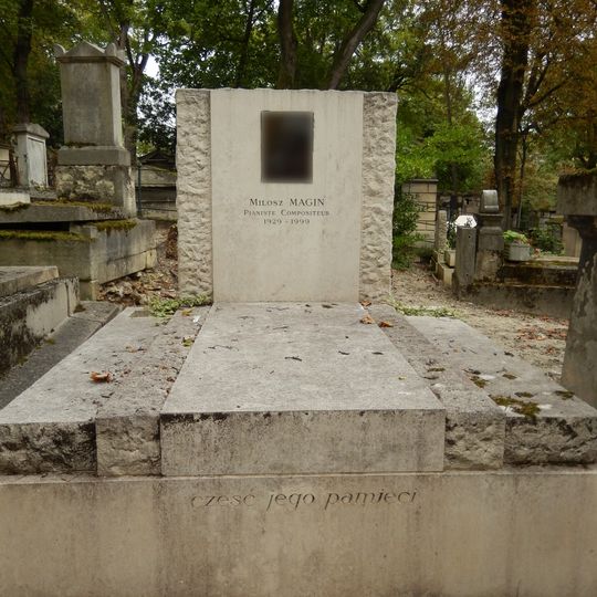 Grave of Miłosz Magin