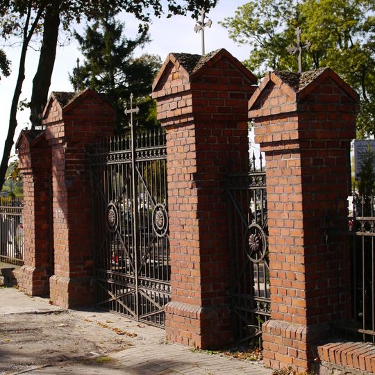 Parish cemetery in Kcynia, Nakielska Street