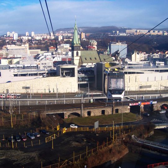 Railway viaduct Ústí nad Labem hlavní nádraží - Ústí nad Labem západ