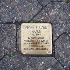 Stolperstein dedicated to Georg Eduard Braun