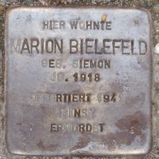 Stolperstein à la mémoire de Marion Bielefeld