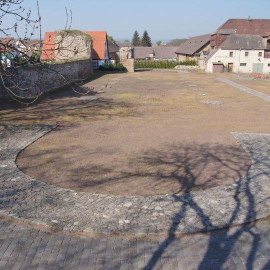 Monumental church Memleben Monastery