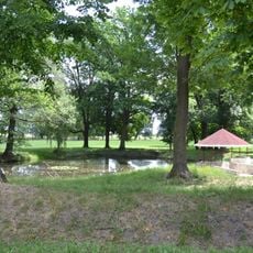 Kalvínsky kostol s parkom, park