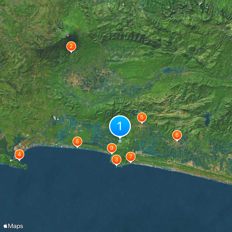 Jatijajar Cave Mappa