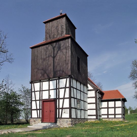 Saint James the Greater church in Bronikowo
