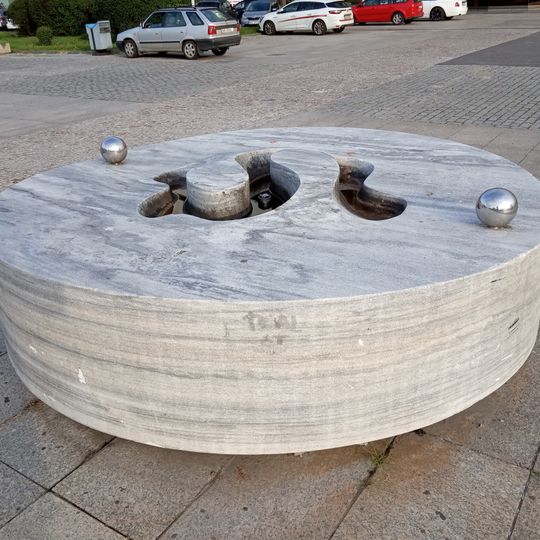 Fountain at Pankrácké náměstí