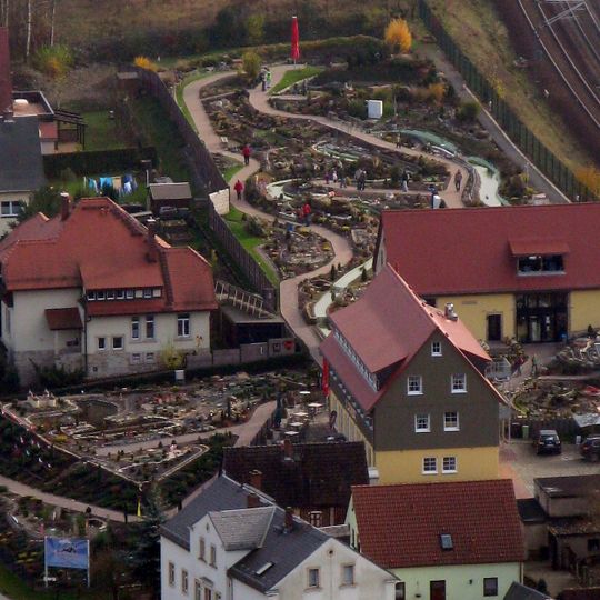 Eisenbahnwelten im Kurort Rathen