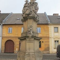 Holy Trinity column in Manětín
