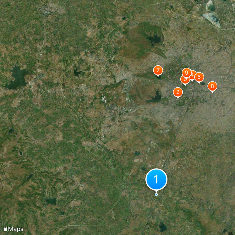 Vidarbha Cricket Association Stadium Map