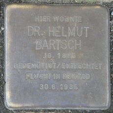 Stolperstein en memoria de Helmut Bartsch