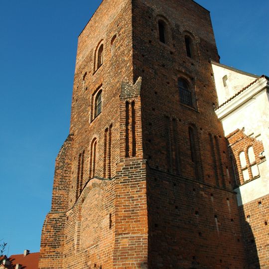 Tower of Saint Michael church in Płock