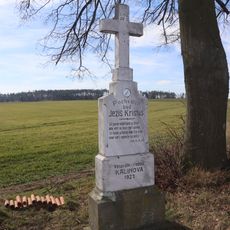 Kříž u silnice západně od Odunce