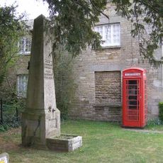 K6 Telephone Kiosk At North End Of Home Farmhouse