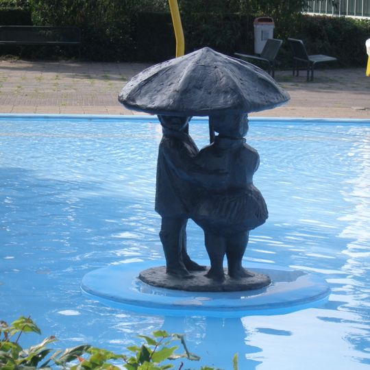 Onder moeders paraplu