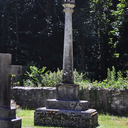 Nicholl-Carne Memorial Cross in Churchyard of Church of St Donat