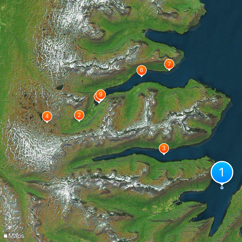 Seyðisfjörður Map