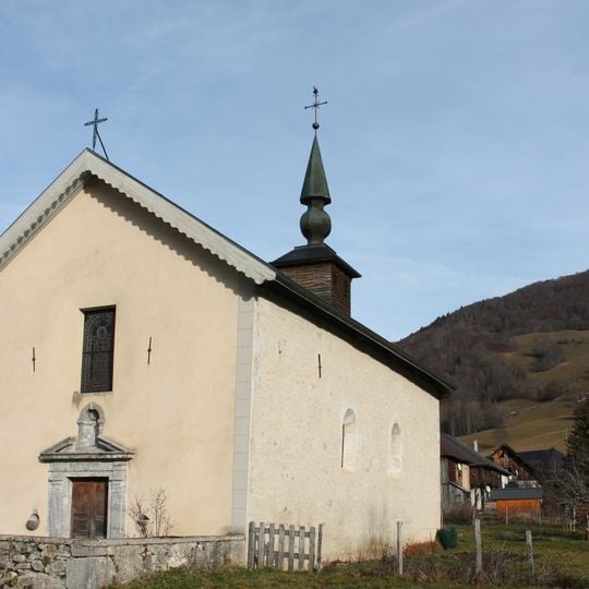 Chapelle de la Correrie de l'ancienne chartreuse d'Aillon-le-Jeune