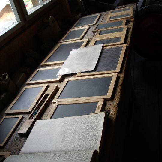 Historisches Inventar der Schiefertafelfabrik