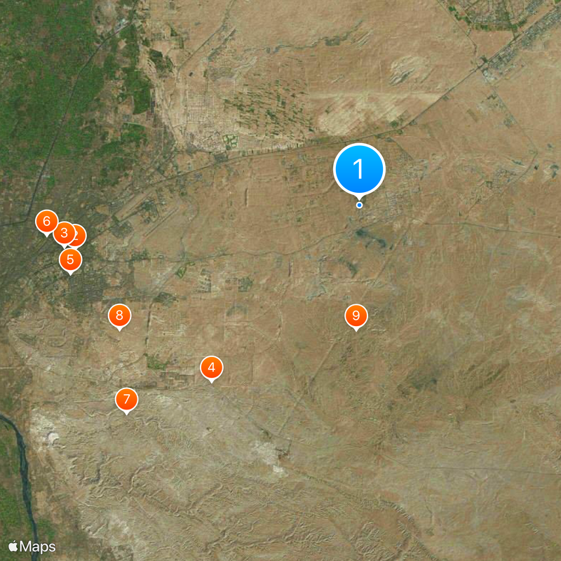 El Shorouk Academy Map