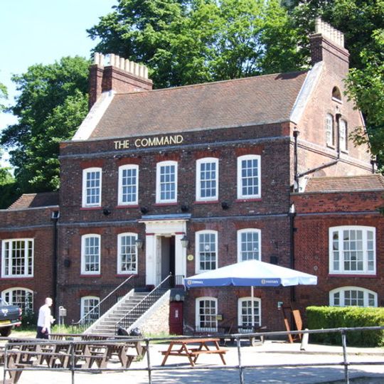 Command House And Attached Entrance Railings, Stable And Carriage House And Rear Wall