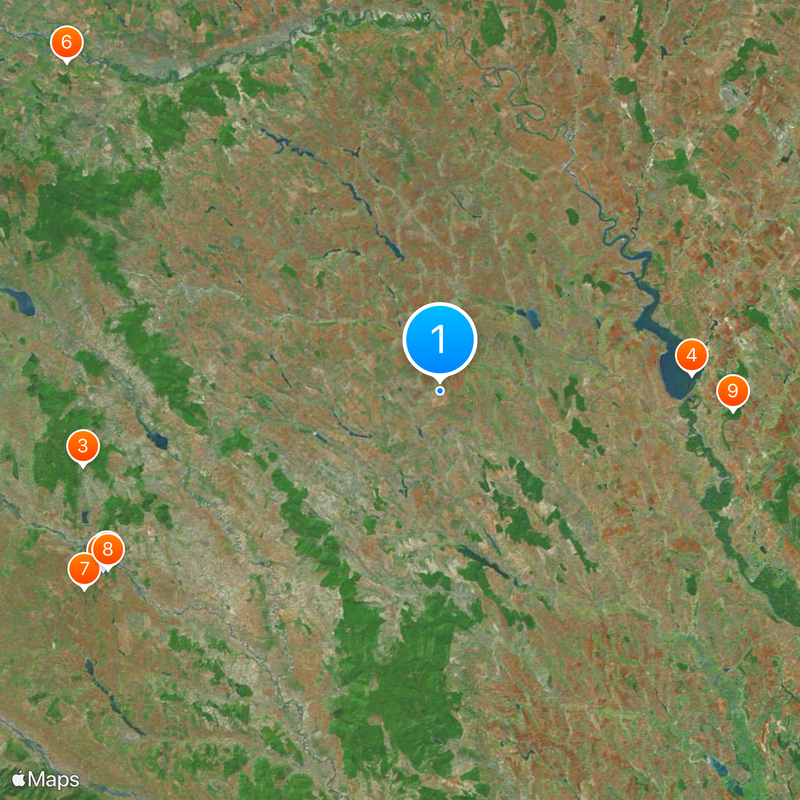 Botoșani County Map