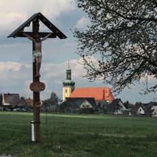 Wegkreuz in Zerna, an der Straße nach Rosenthal