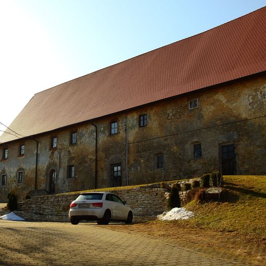Gutshof in der ehemaligen Vorburg