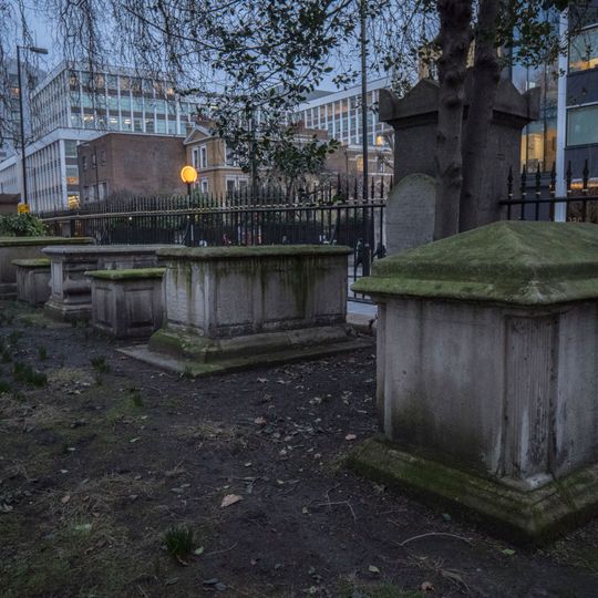 Group Of Nine Chest Tombs Including Tomb Of John Guyse, South Enclosure