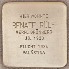 Renate Rülf verh. Grünberg