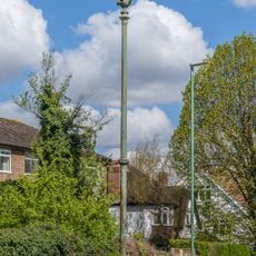 Sewer ventilation column opposite (west of) Carshalton Beeches Station