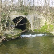 Stainton Aqueduct carrying Kendal/Lancaster Canal over Stainton Beck and public footpath NGR5226 8542