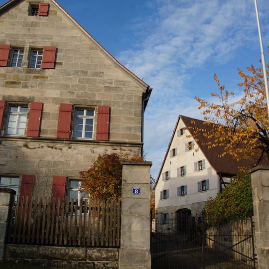 Ehem. Pfarrhof, Pfarrhaus in Neunkirchen am Sand