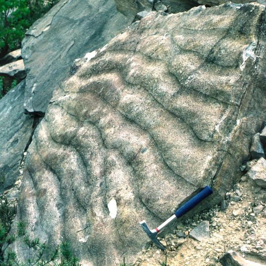Ehem. Sandsteinbruch Eichelberg S von Burgpreppach