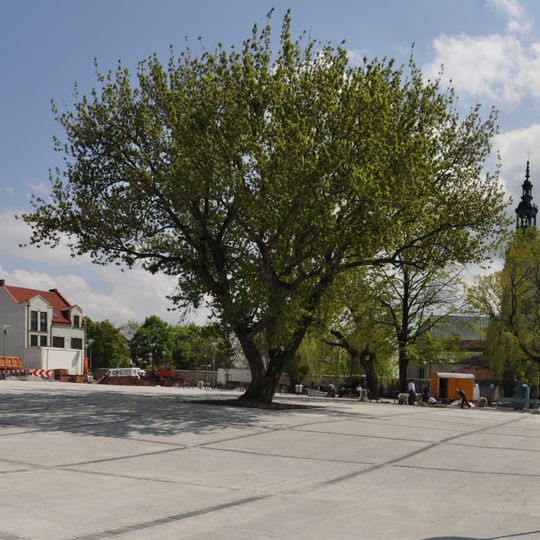 Market square in Kłobuck