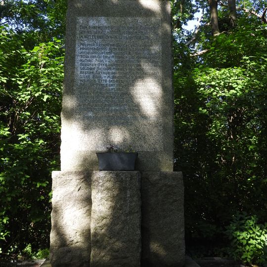 Kriegerdenkmal Moderwitz