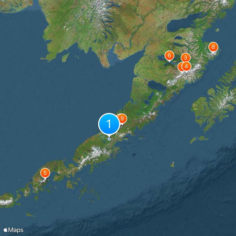 Alaska Peninsula Map