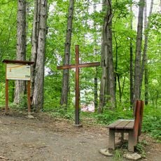 Kříž na křížové cestě u Štramberku - 11. zastavení