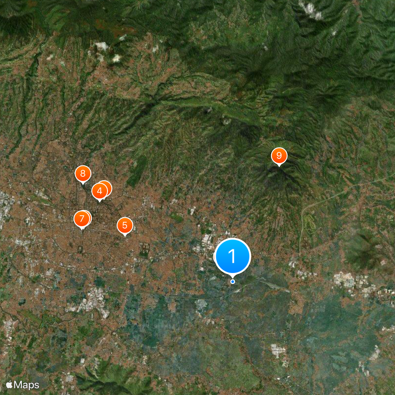 Gelora Bandung Lautan Api Stadium Map