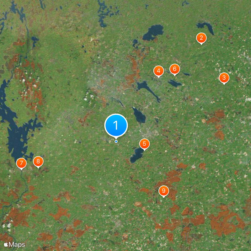 Condado de Westmeath Mapa