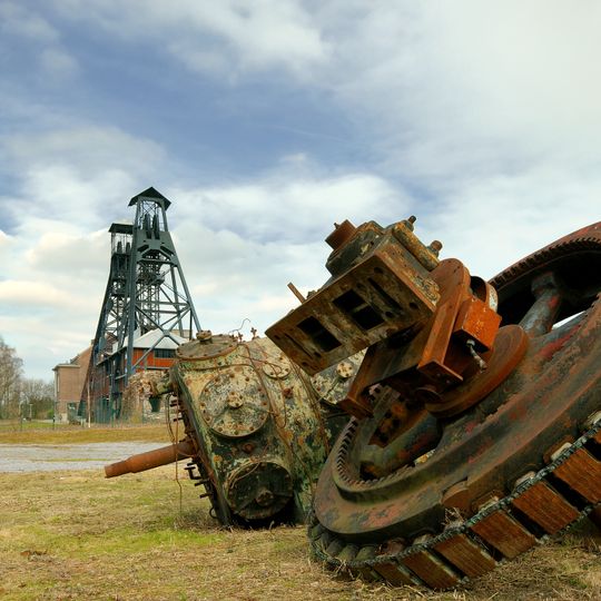 Major Mining Sites of Wallonia