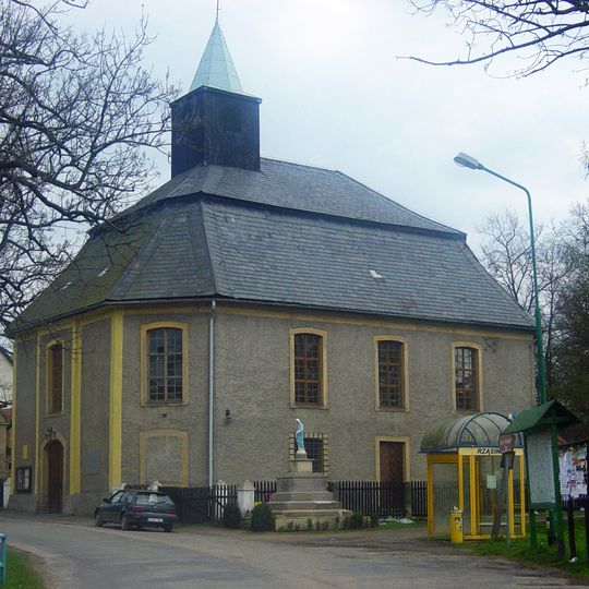 Our Lady of the Gate of Dawn church in Rząsiny